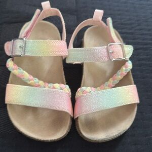 OshKosh B’Gosh | Rainbow Cork Sandal Size 9